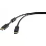 DisplayPort kábel Renkforce RF-4212204 3 m čierny