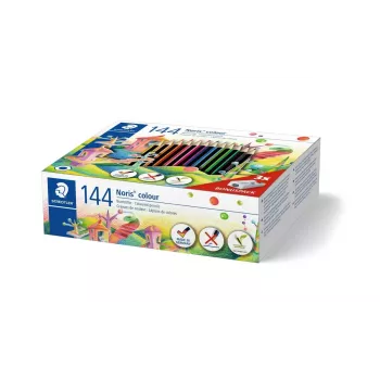 Staedtler Noris colour 185 farebné ceruzky, 144 ks, rôzne farby (185 C144)