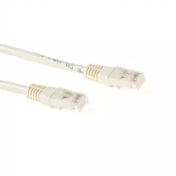 ACT Ivory 1,5 metra U/UTP CAT6A patch kábel s RJ45 konektormi