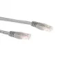 ACT sivá 7 metrov U/UTP CAT6A patch kábel s RJ45 konektormi