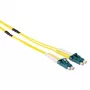 ACT 20 metrov Singlemode 9/125 OS2 Duplex robustný optický kábel s LC konektormi