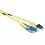 ACT 40 metrov Singlemode 9/125 OS2 Duplex robustný optický kábel s LC a SC konektormi