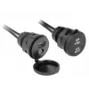 USB kábel DeLOCK 85719 2 m USB A čierny