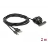 USB kábel DeLOCK 85719 2 m USB A čierny
