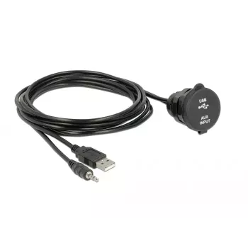 USB kábel DeLOCK 85719 2 m USB A čierny