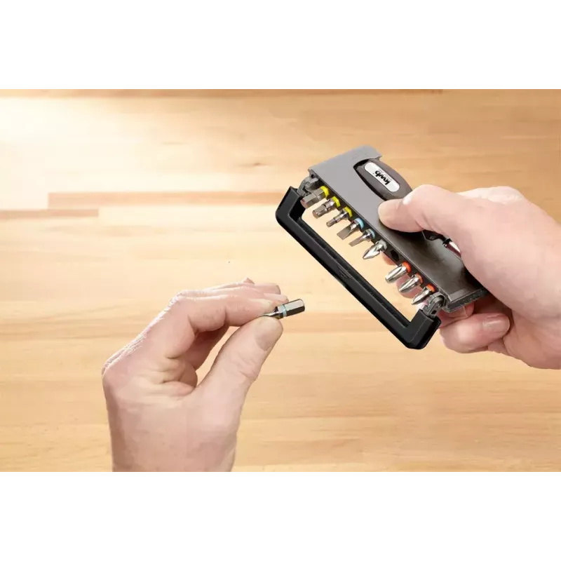 Sada skrutkovacích bitov KWB Industrial Steel Standard Handy Bit Box