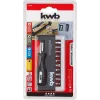 Sada skrutkovacích bitov KWB Industrial Steel Standard Handy Bit Box