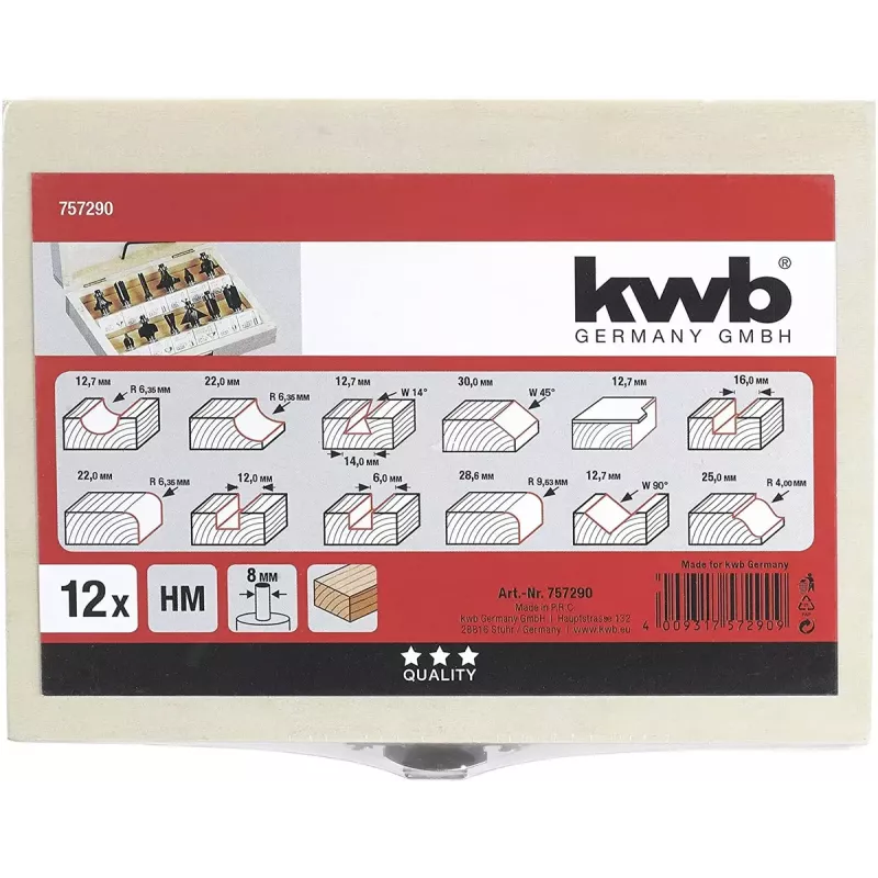 Rotačná fréza KWB 757290