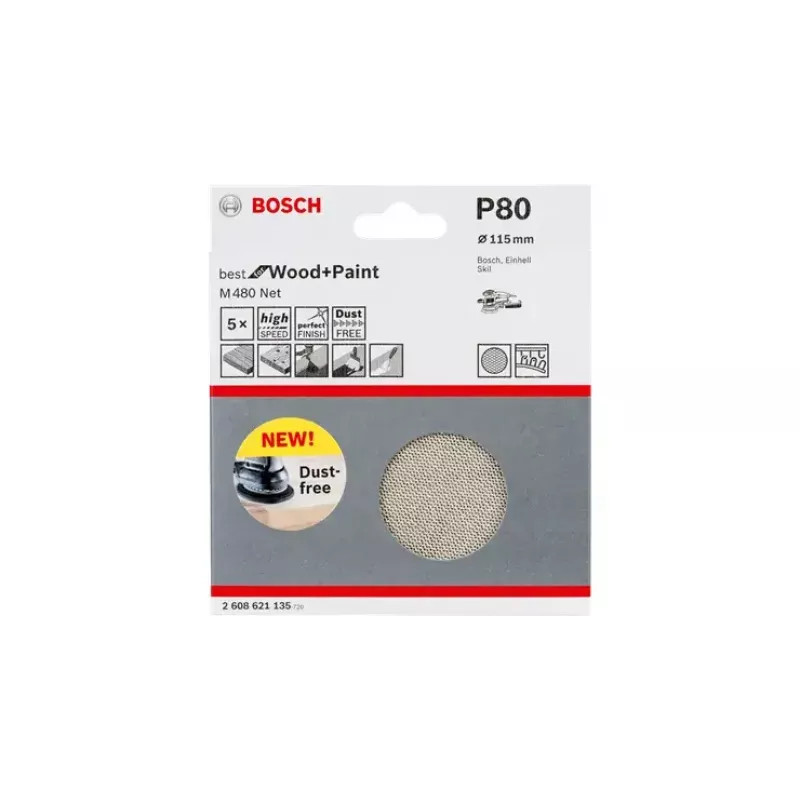 Brúsny list Bosch M480 Best for Wood and Paint 2608621144