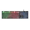 Trust GXT 835 Azor klávesnica herná USB nemecká čierna