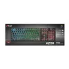 Trust GXT 835 Azor klávesnica herná USB nemecká čierna