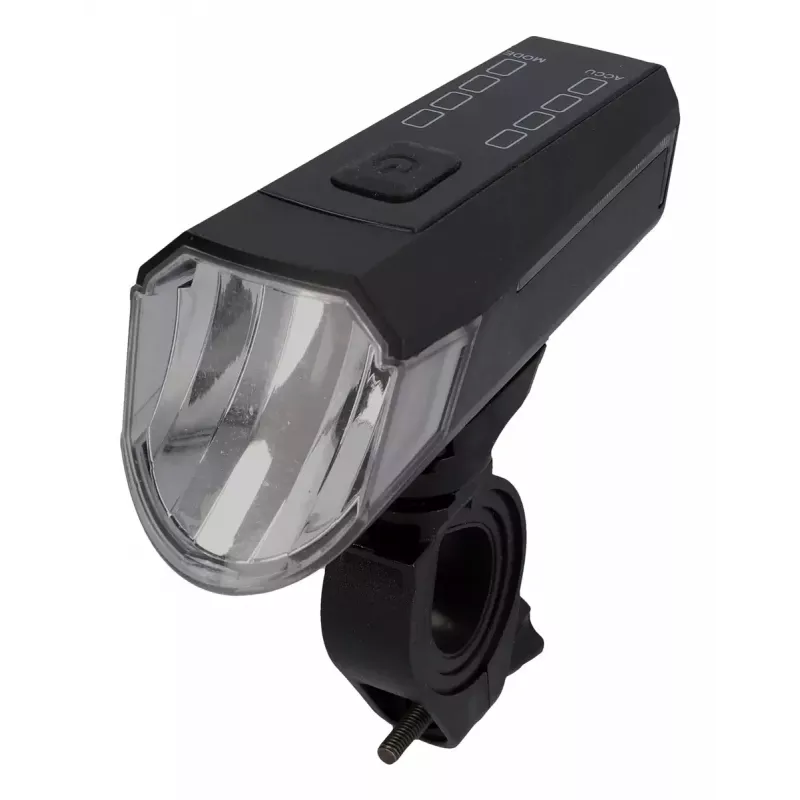 Fischer 50647 súprava LED osvetlenia na bicykel na batérie, predné svetlo 80 luxov