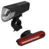 Fischer 50647 súprava LED osvetlenia na bicykel na batérie, predné svetlo 80 luxov