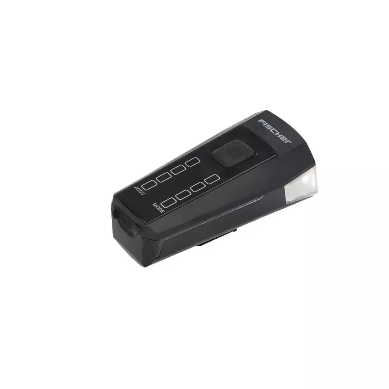 Fischer 50647 súprava LED osvetlenia na bicykel na batérie, predné svetlo 80 luxov