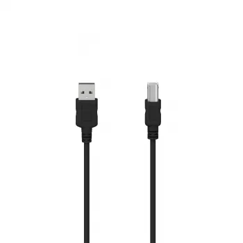 Hama 00300066 USB kábel USB 2.0 3 m USB A USB B sivý