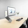ACT skladací stojan na notebook hliník, 7-násobne výškovo nastaviteľný