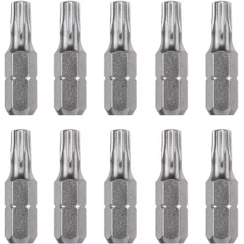KWB 121296 Skrutkovacie bity Torx T25, 10 ks, C 6,3