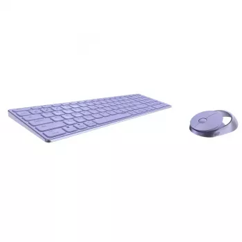 Rapoo 9750M klávesnica a myš vrátane Wireless Bluetooth QWERTZ nemecká fialová
