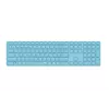 Rapoo E9800M klávesnica Home RF Wireless Bluetooth QWERTZ nemecká modrá