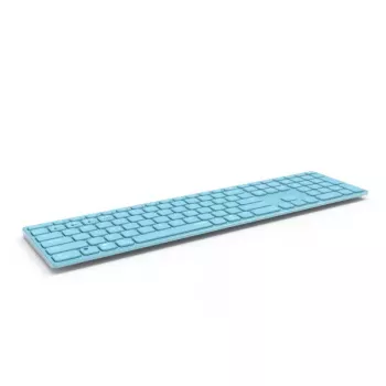 Rapoo E9800M klávesnica Home RF Wireless Bluetooth QWERTZ nemecká modrá