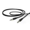 Audio kábel Hama Flexi-schlank 1,5 m 3,5 mm konektor samec na konektor samec čierny