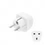 Hama 00223459 adaptér sieťovej zástrčky typ E/F Hybrid typ G (UK) biely