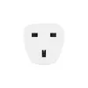 Hama 00223459 adaptér sieťovej zástrčky typ E/F Hybrid typ G (UK) biely