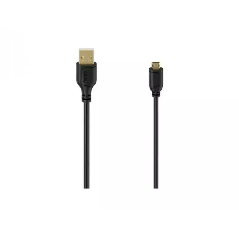 Hama 00074264 USB kábel USB 2.0 0,75 m USB A Micro-USB A čierny