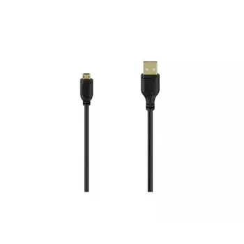 Hama 00074264 USB kábel USB 2.0 0,75 m USB A Micro-USB A čierny