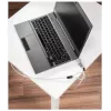 Hama Nano Kombinačný zámok na notebook, 4-miestny, uhlíková oceľ, strieborný