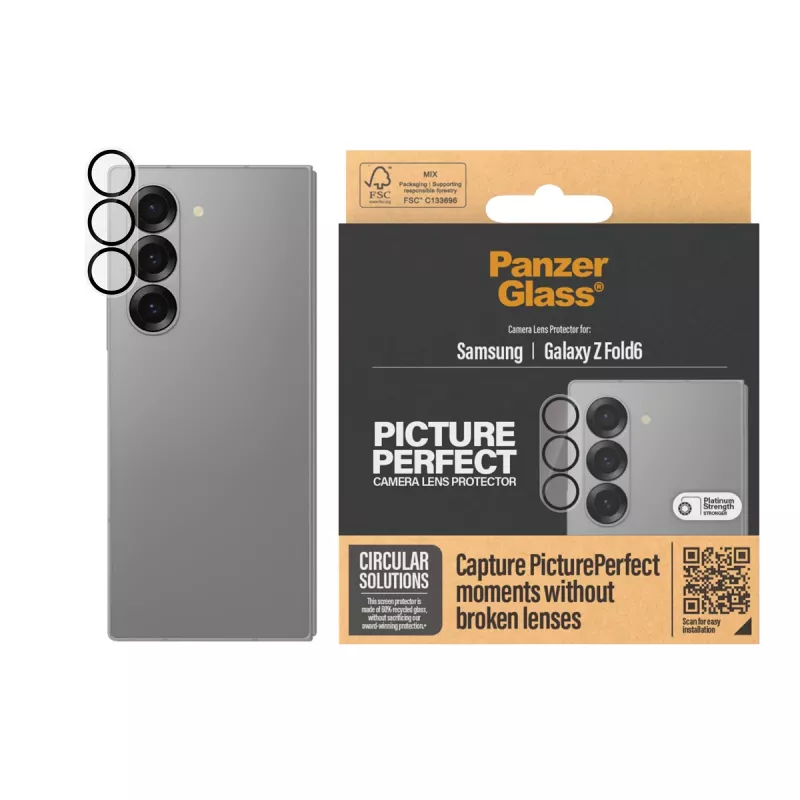 PanzerGlass ® PicturePerfect ochrana objektívu fotoaparátu Samsung Galaxy Z Fold6