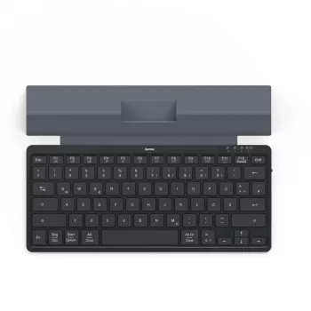 Hama Travel 600 QWERTZ German Bluetooth čierna, tmavosivá