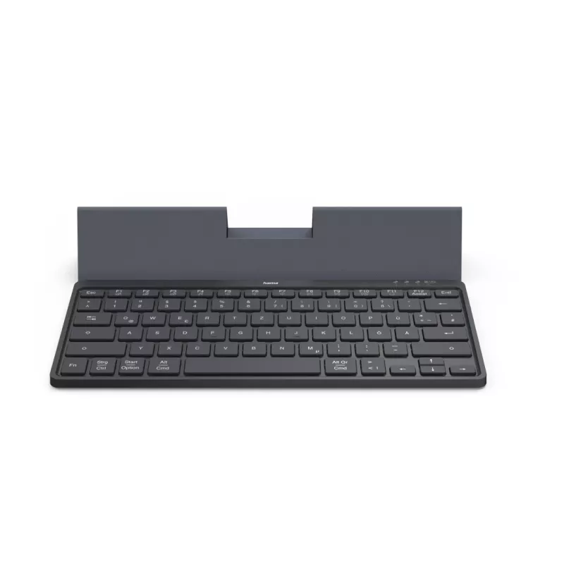 Hama Travel 600 QWERTZ German Bluetooth čierna, tmavosivá