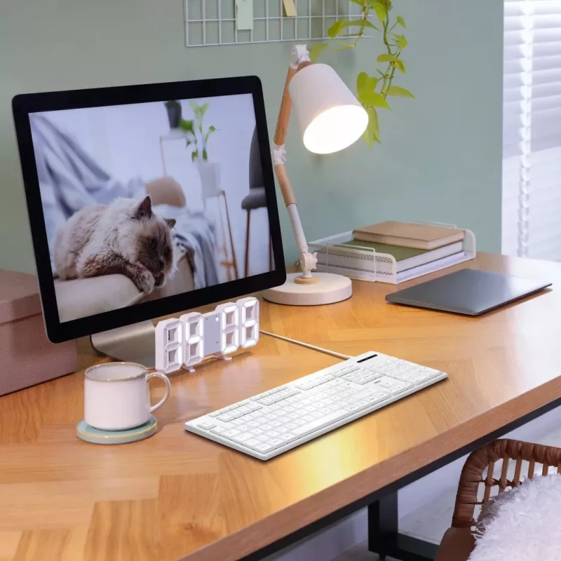 Hama CK-200 klávesnica Home/Office USB QWERTZ nemecká biela