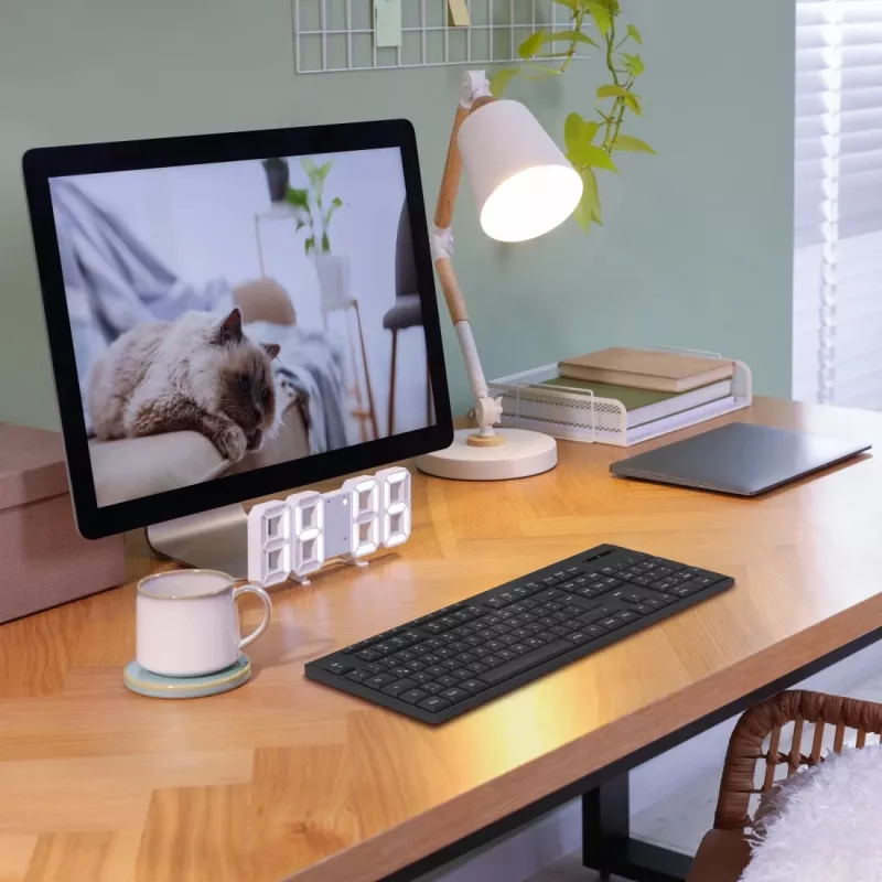 Hama WK-200 klávesnica Home/Office RF Wireless QWERTZ nemecká čierna