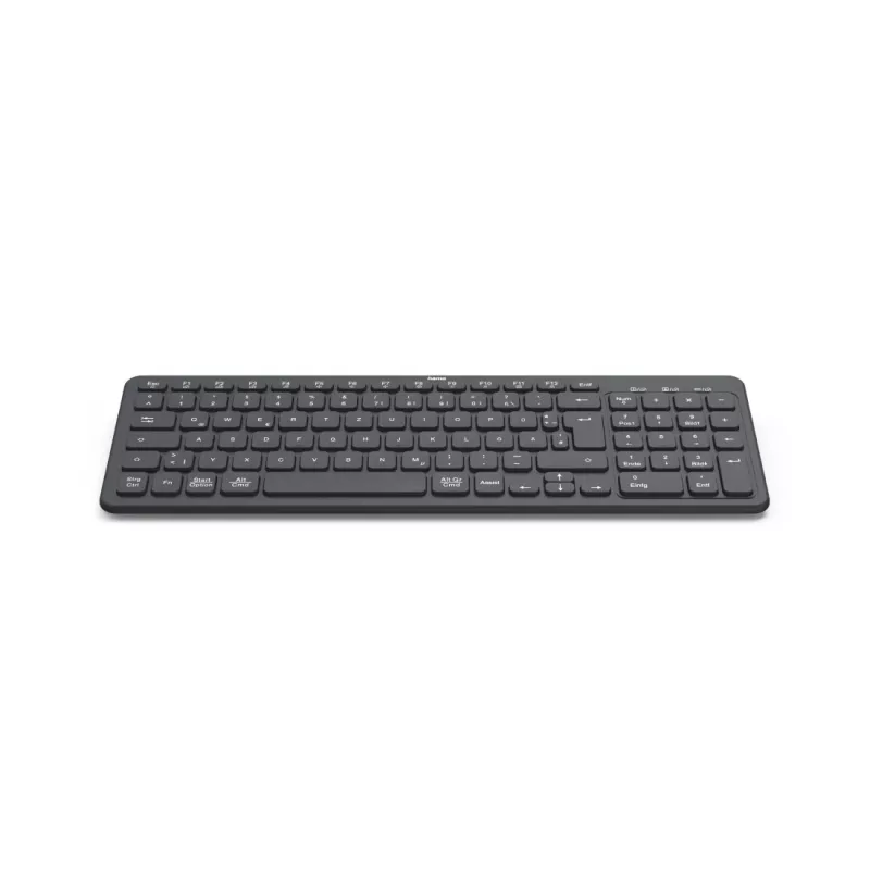 Hama WK-300 klávesnica Home/Office RF Wireless + Bluetooth QWERTZ čierna