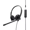 DELL WH1022 headset káblový s hlavovým mostom hovory/hudba USB Type-A čierny