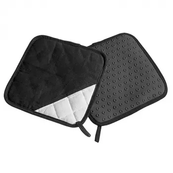 Sada chňapiek Lurch 00070091, 2 ks, 20×20 cm, bavlna/polyester/silikón, tepelne odolné do 315 °C