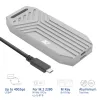 ACT USB 40 Gbit/s M.2 2280 NVMe / PCIe puzdro na SSD, bez nástrojov