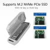 ACT USB 40 Gbit/s M.2 2280 NVMe / PCIe puzdro na SSD, bez nástrojov