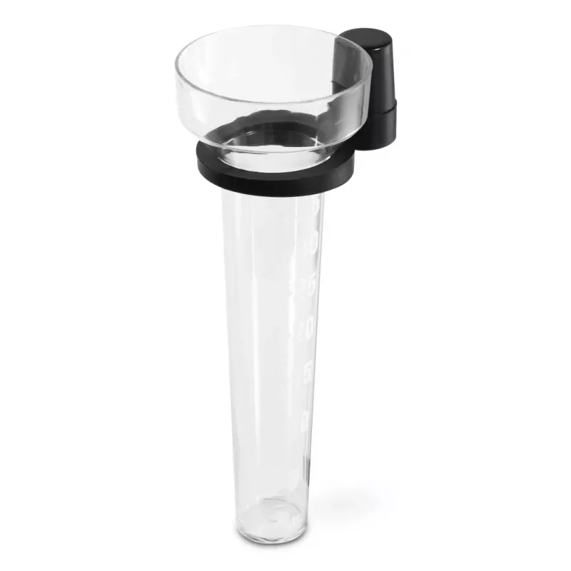 Hama 00185863 zrážkomer 3,5 cm čierny, transparentný