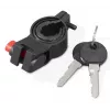 Hama 00178136 cyklistický zámok čierny 1200 mm káblový zámok