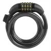 Hama 00178135 cyklistický zámok čierny 1200 mm káblový zámok