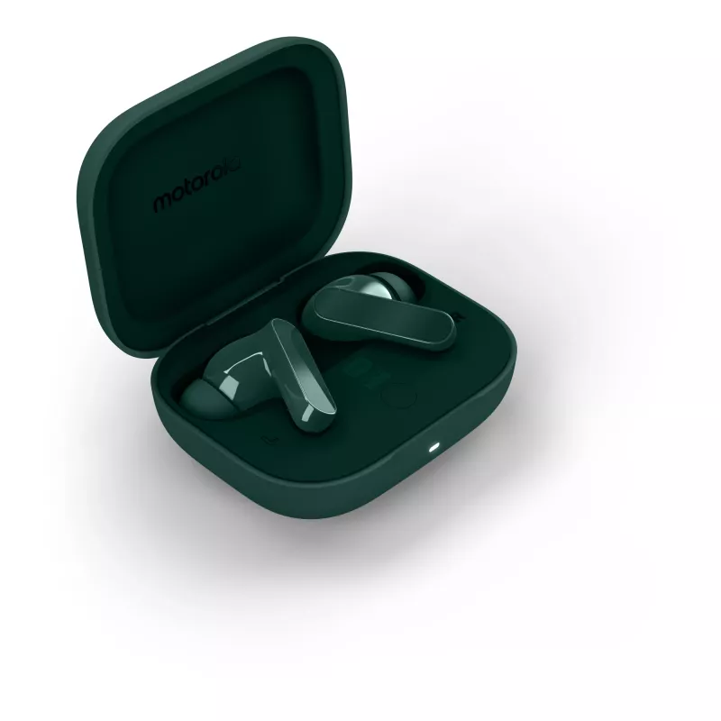 Motorola Moto Buds Bass headset True Wireless Stereo (TWS) in-ear hovory/hudba Bluetooth zelená