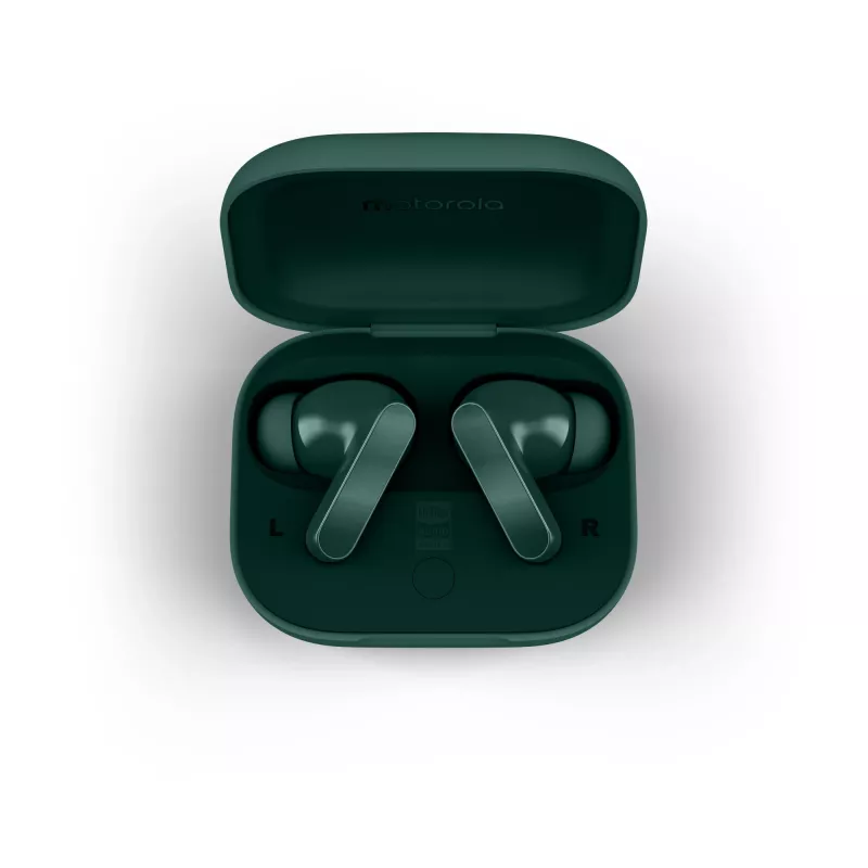 Motorola Moto Buds Bass headset True Wireless Stereo (TWS) in-ear hovory/hudba Bluetooth zelená