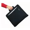 WEDO personal organizer 58 601 — dokumentová taška z plastu a polyesteru pre A4 s priehradkou na vizitky, čierna