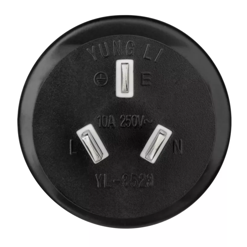 Hama 00108882 Cestovný adaptér typ F na typ I (AU) čierny