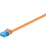 Sieťový kábel Goobay 96321 oranžový 2m Cat6a U/UTP