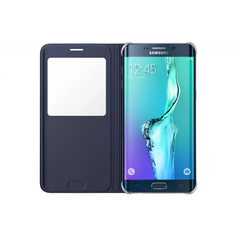 Samsung EF-CG928 puzdro na telefón flip case čierna, modrá
