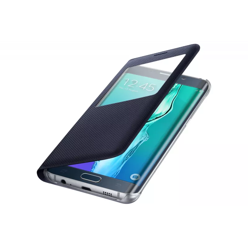 Samsung EF-CG928 puzdro na telefón flip case čierna, modrá